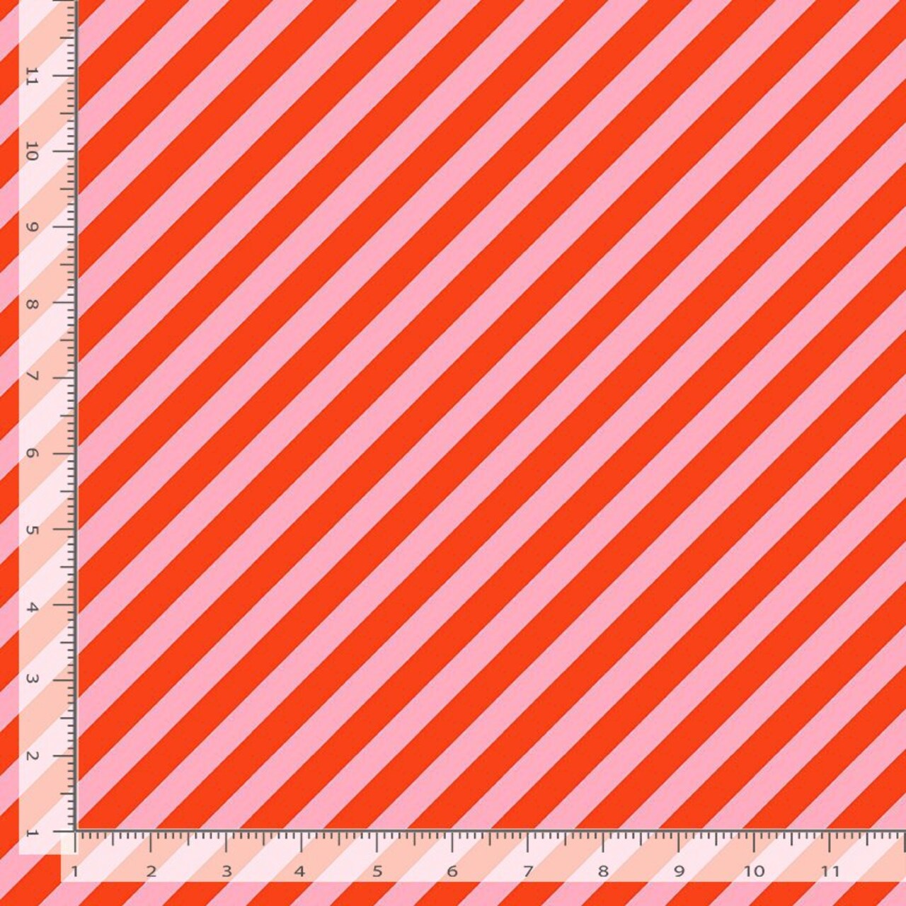 Vintage Stripe in Lollipop (stella-dfg3184 lollipop) | Holly Jolly | Faye Guanipa | Dear Stella